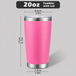 Love • Teach • Inspire 20 oz Engraved Tumbler