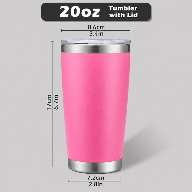 Believer • Motivator • Innovator • Educator 20 oz Engraved Tumbler