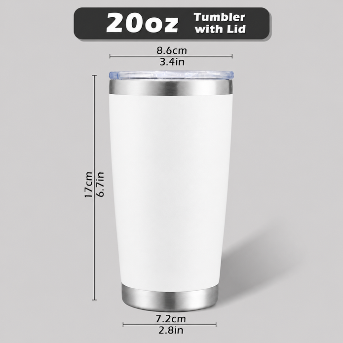 Love • Teach • Inspire 20 oz Engraved Tumbler