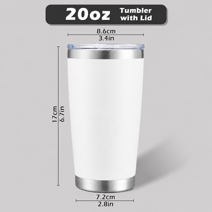 In The Waiting, God Is Working 20 oz Engraved Tumbler