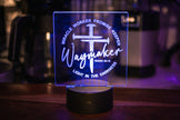 Waymaker LED Acrylic Sign
