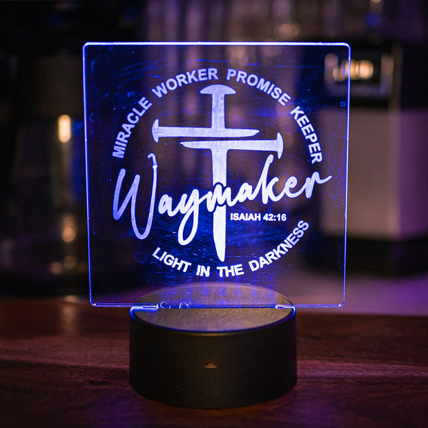 Waymaker LED Acrylic Sign